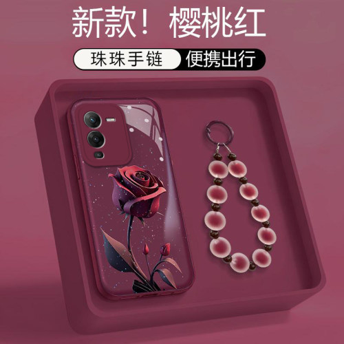 VIVOS15手机壳防摔红玫瑰