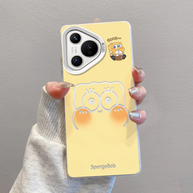 华为p70手机壳大脸海绵宝宝