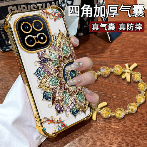 IQOO15手机壳敦煌莲花纹电镀