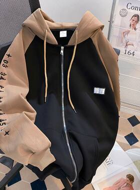 春秋薄款卫衣女大码胖mm外套