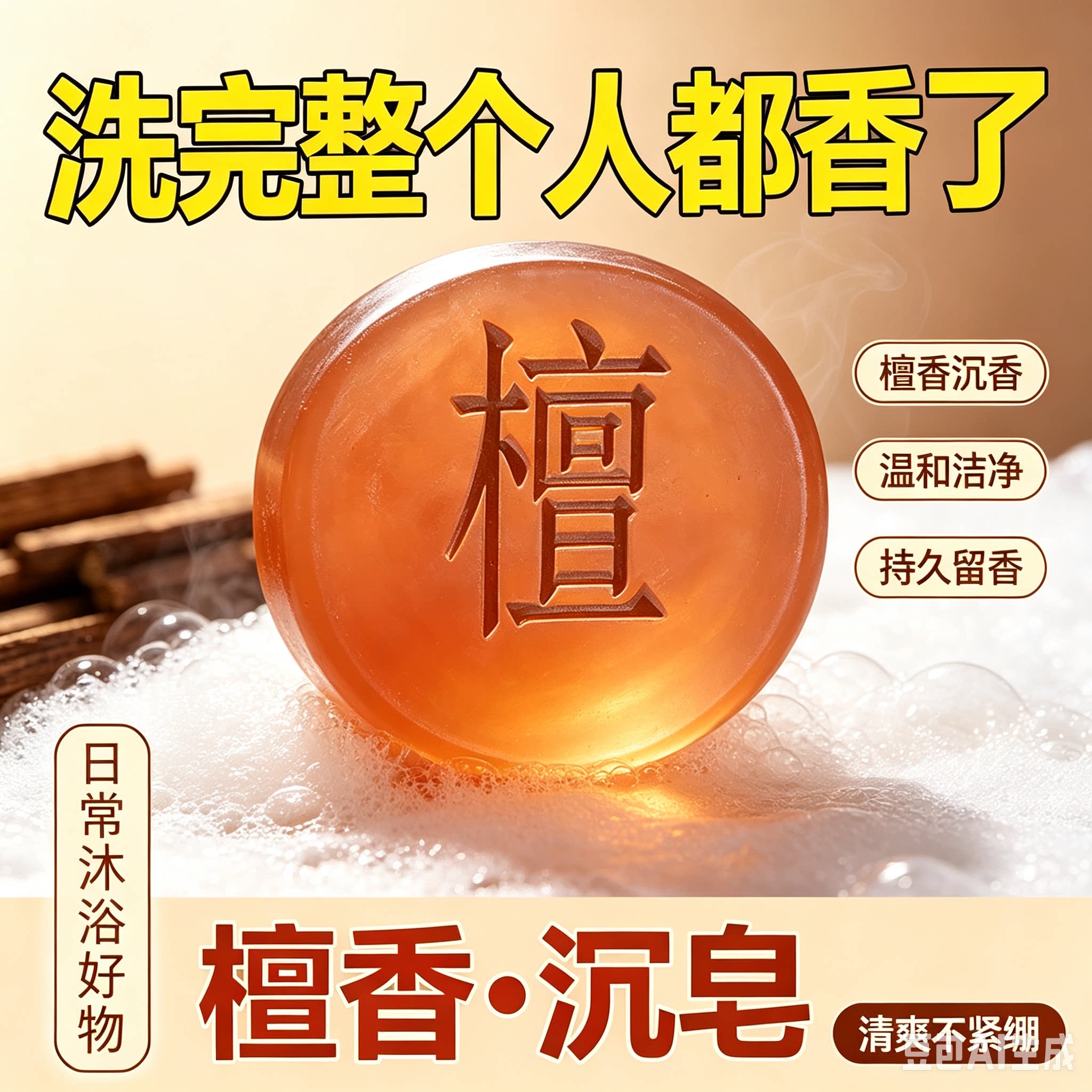 迪香兰卡精油皂檀香皂