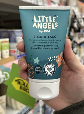 英国ASDA little angels小天使液体爽身粉露婴幼儿宝宝防痱子止痒