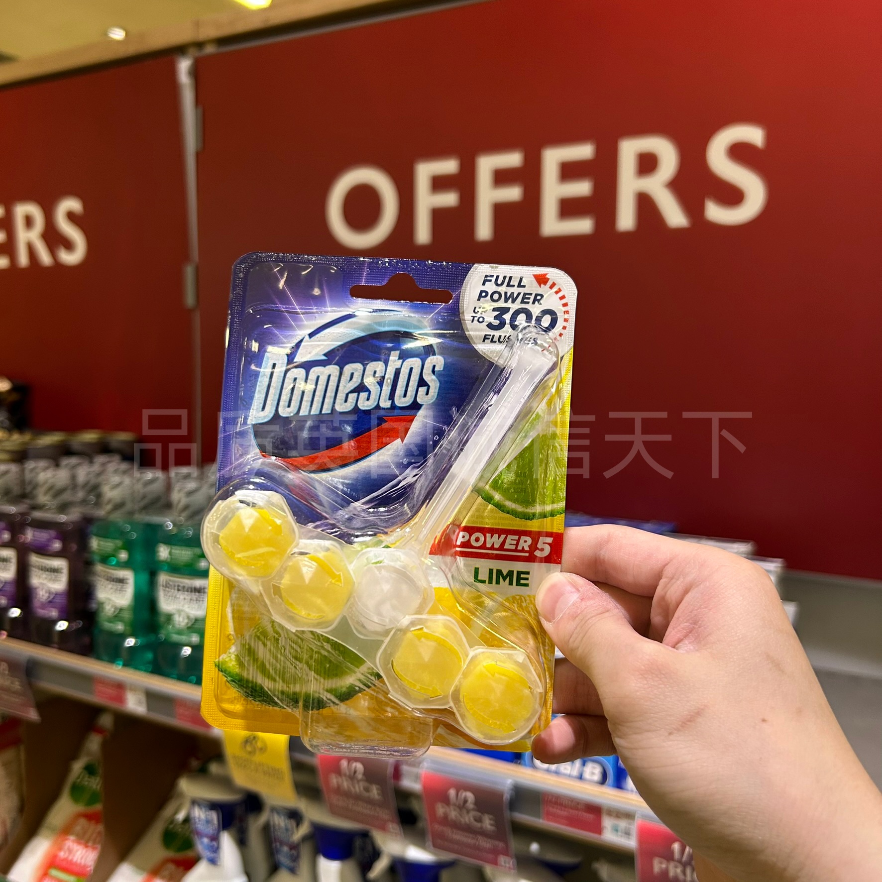 英国Domestos马桶清洁去除异味