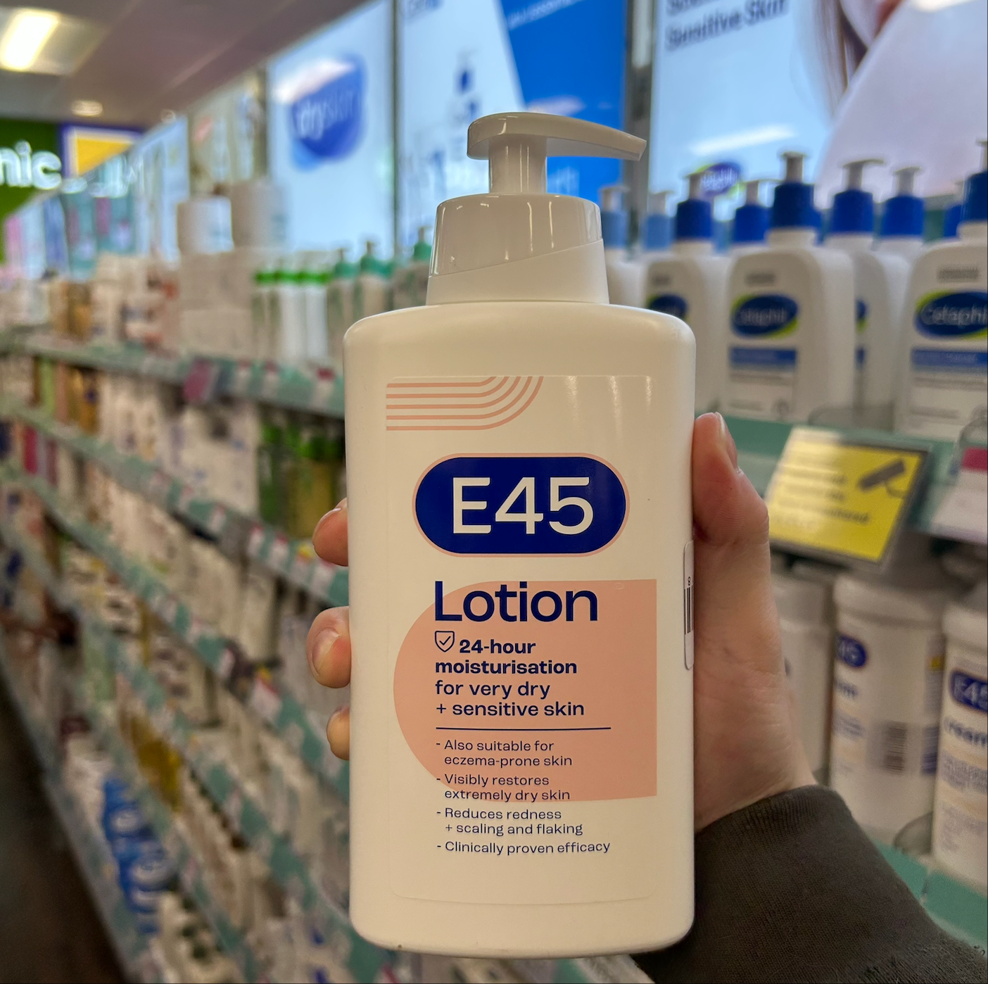 英国E45身体乳干性发质洗发露