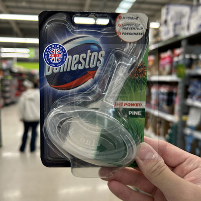 现货英国进口Domestos马桶清洁洁厕块清洁剂抑菌除垢去异味清香