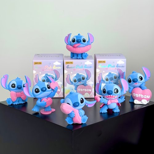 52TOYS迪士尼史迪奇暖粉盲盒手办
