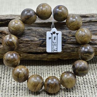 印尼马泥涝老料沉香手串1.6cm16mm醉 发 美品相香韵上品24.3克批