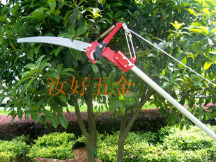 帝诺双滑轮超省力高枝剪刀修枝剪铁铝管高空树枝修整剪刀新品促销