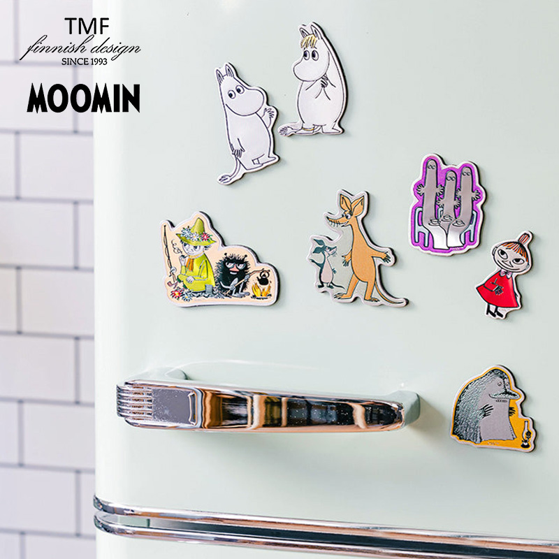 TMF芬兰姆明橡胶磁卡通冰箱贴
