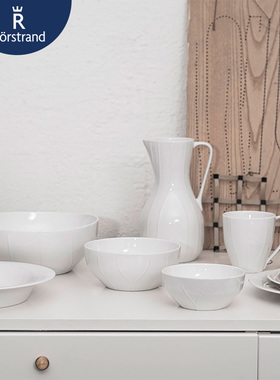 瑞典Rorstrand  Pli Blanc皓白系列陶瓷碗汤碗盘马克杯家用北欧风