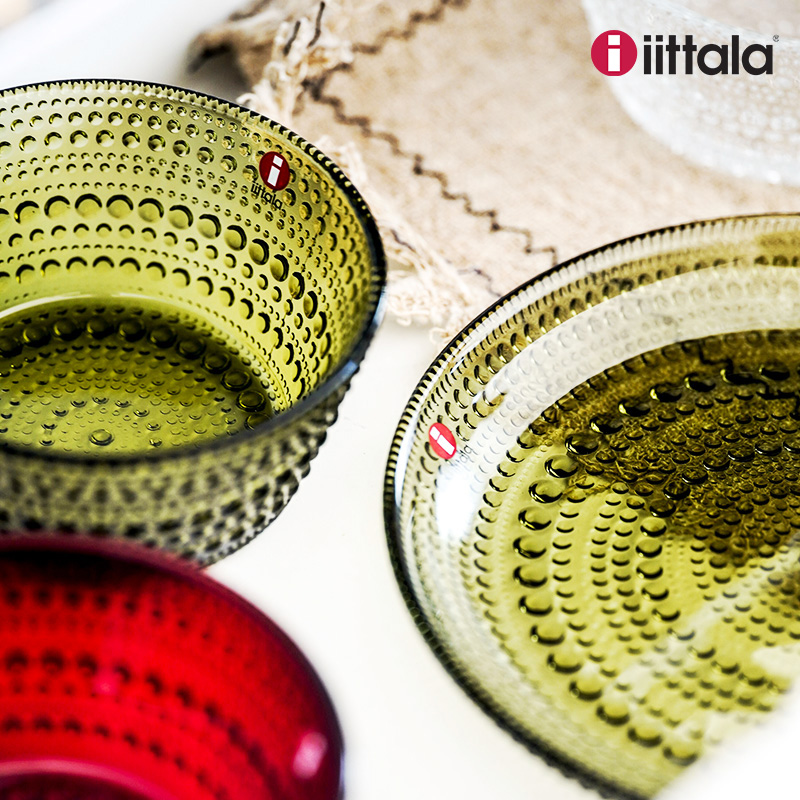 iittala玻璃碗盘水晶创意