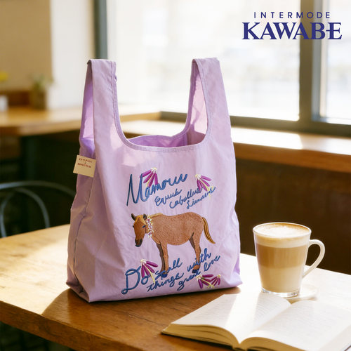 KAWABE刺绣动物可拆卸便当袋