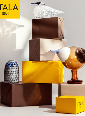 芬兰iittala伊塔拉 Birds by Toikka手工玻璃鸟北欧创意装饰摆件