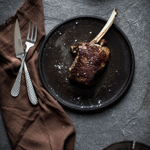 日本进口具良治GLOBAL不锈钢家用西餐牛排刀叉套装 餐具 礼盒欧式