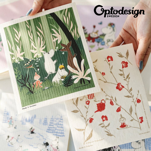 瑞典进口optodesign之光姆明抹布