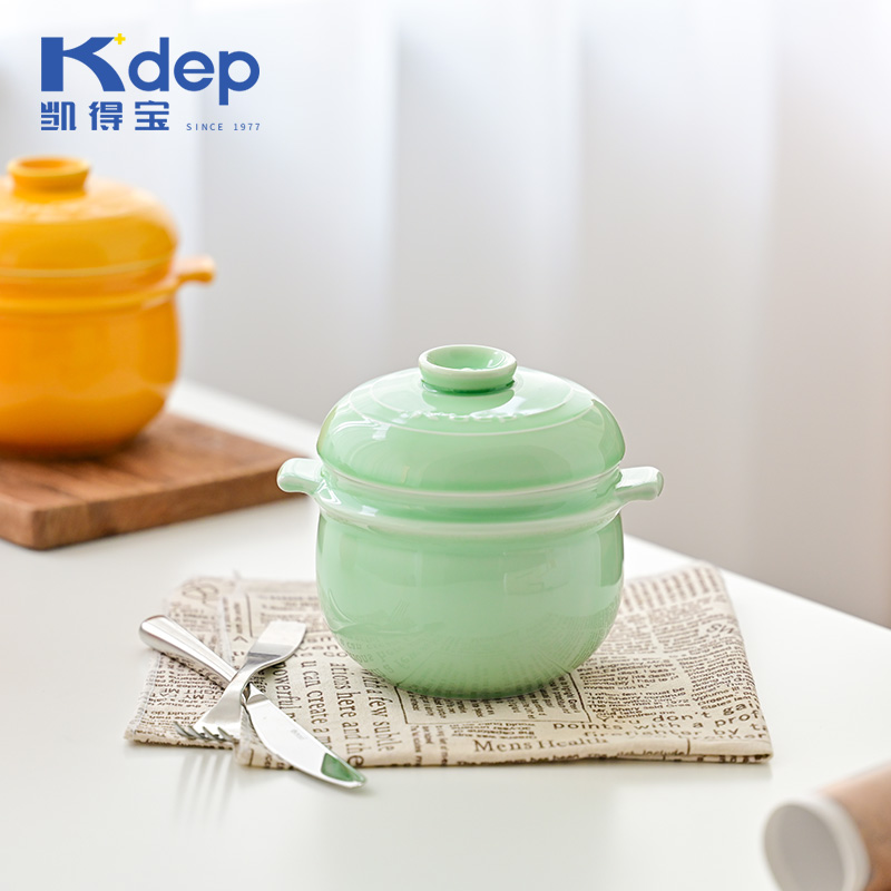 日本k+dep凯得宝陶瓷炖盅