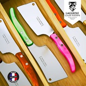 法国Claude dozorme狼头不锈钢彩色树脂小菜刀奶酪刀家用水果刀