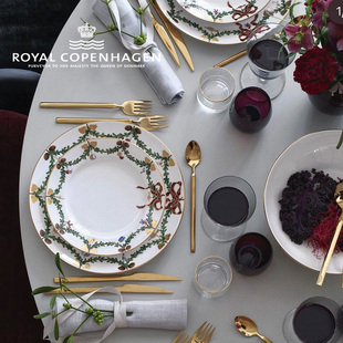丹麦Royal 圣诞系列北欧盘水杯马克杯 Copenhagen皇家哥本哈根经典