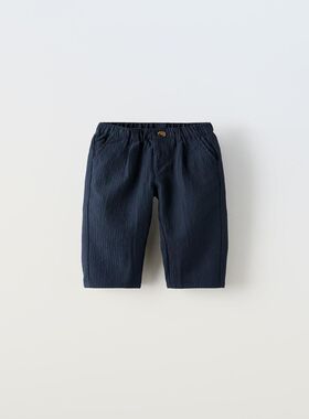 24春季新品 男婴幼童 泡泡纱裤子 3337234 401