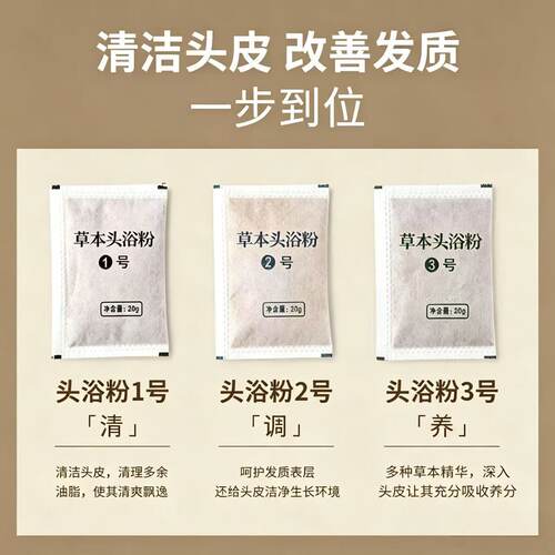 瑶浴洗发植物药浴包产后洗头头疗