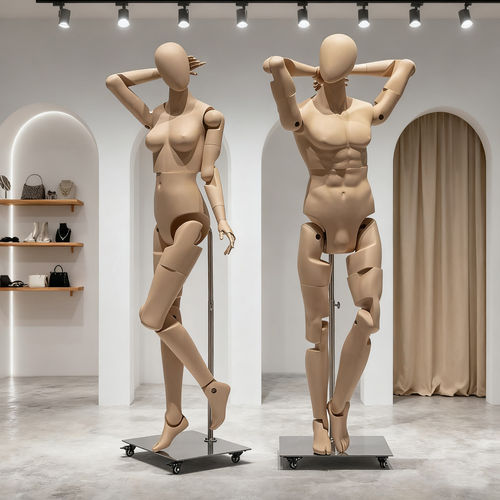 全身模特展示架男女儿童运动跑步机器人ai多功能可活动关节人台