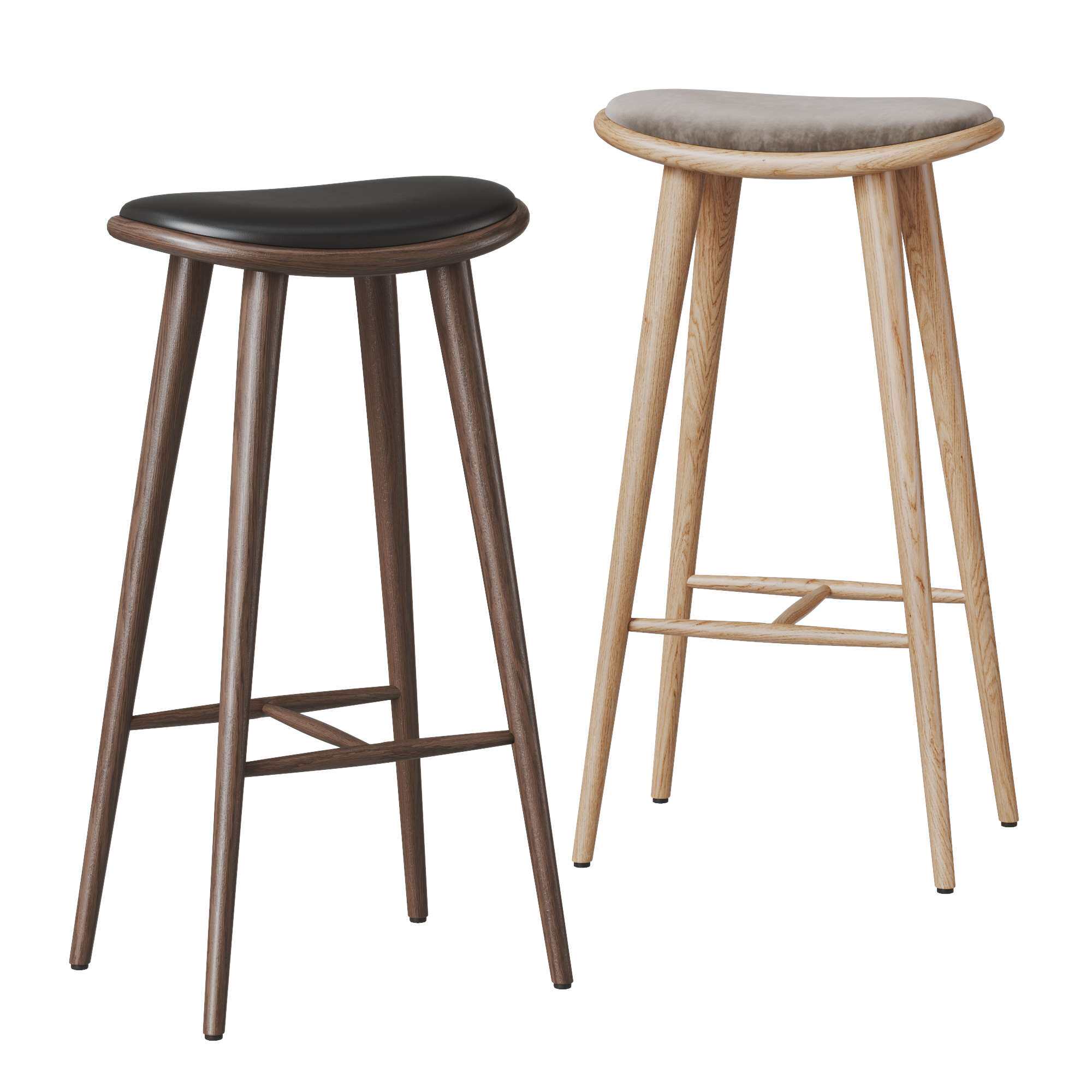 北欧吧台凳现代高脚凳简约酒吧椅实木吧凳家用岛台凳餐厅吧台椅子