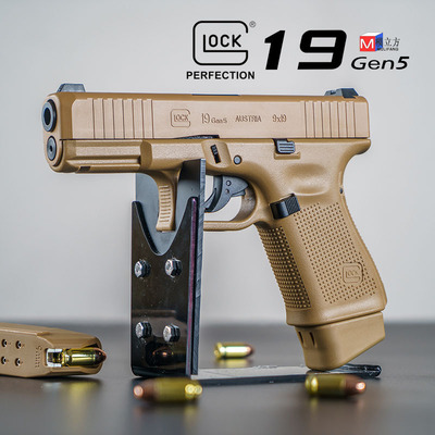 模立方g19 gen5格洛克激光反吹抛壳自动空挂成人训练模型玩具枪
