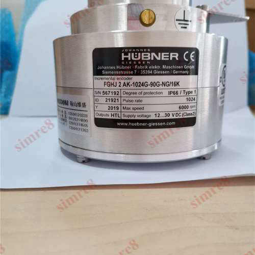 FGHJ 2 AK-1024G-90G-NG/16K现货IP66 HTL 12...30VDC HUBNER霍伯