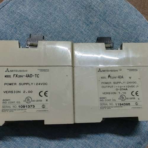 拆机PLC  三凌FX2N一4AD一TC一个(另一个已出)，