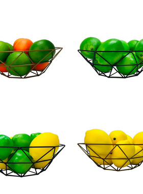 镂空水果仿真厨房样板间软装饰品