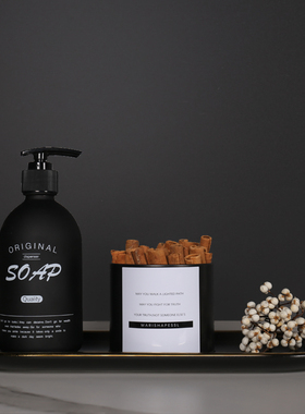 样板间洗手台摆件浴室香薰