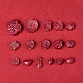 紫金砂配件朱砂高含量背云蝴蝶中国结福字心手链佛珠diy搭配配饰