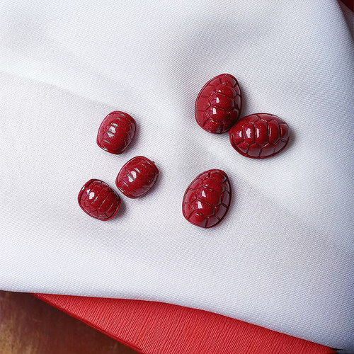 原矿朱砂紫晶富甲配件手链