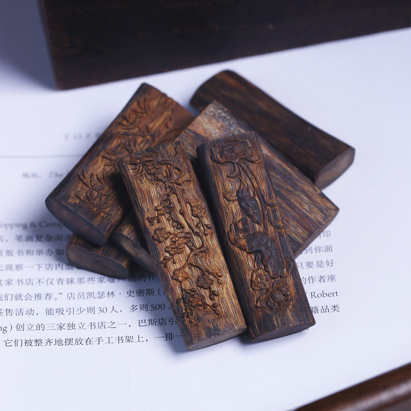 天然老油料奇楠沉香原木雕刻款吊坠 男女款高端文玩沉香挂坠饰品