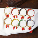 原矿朱砂红砂本命佛手绳手串单圈手链手工编织男女本命年