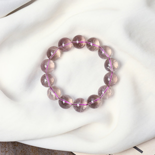 女款 天然紫水晶单圈手链 水晶紫水晶饰品 福利价 工厂处理
