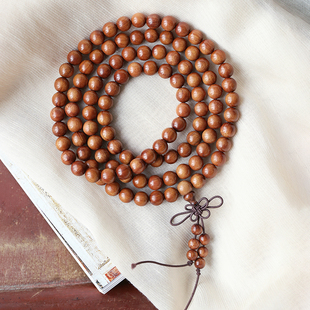男女款 佛珠链手链 黄花梨木手串饰品礼物 天然黄花梨木圆珠款 福利