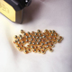 美国进口14K金色散珠DIY材料配珠配饰手工串珠首饰品材料保色久