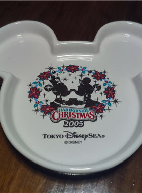 迪士尼米老鼠创意纪念版摆件 日本东京DISNEY米奇瓷盘