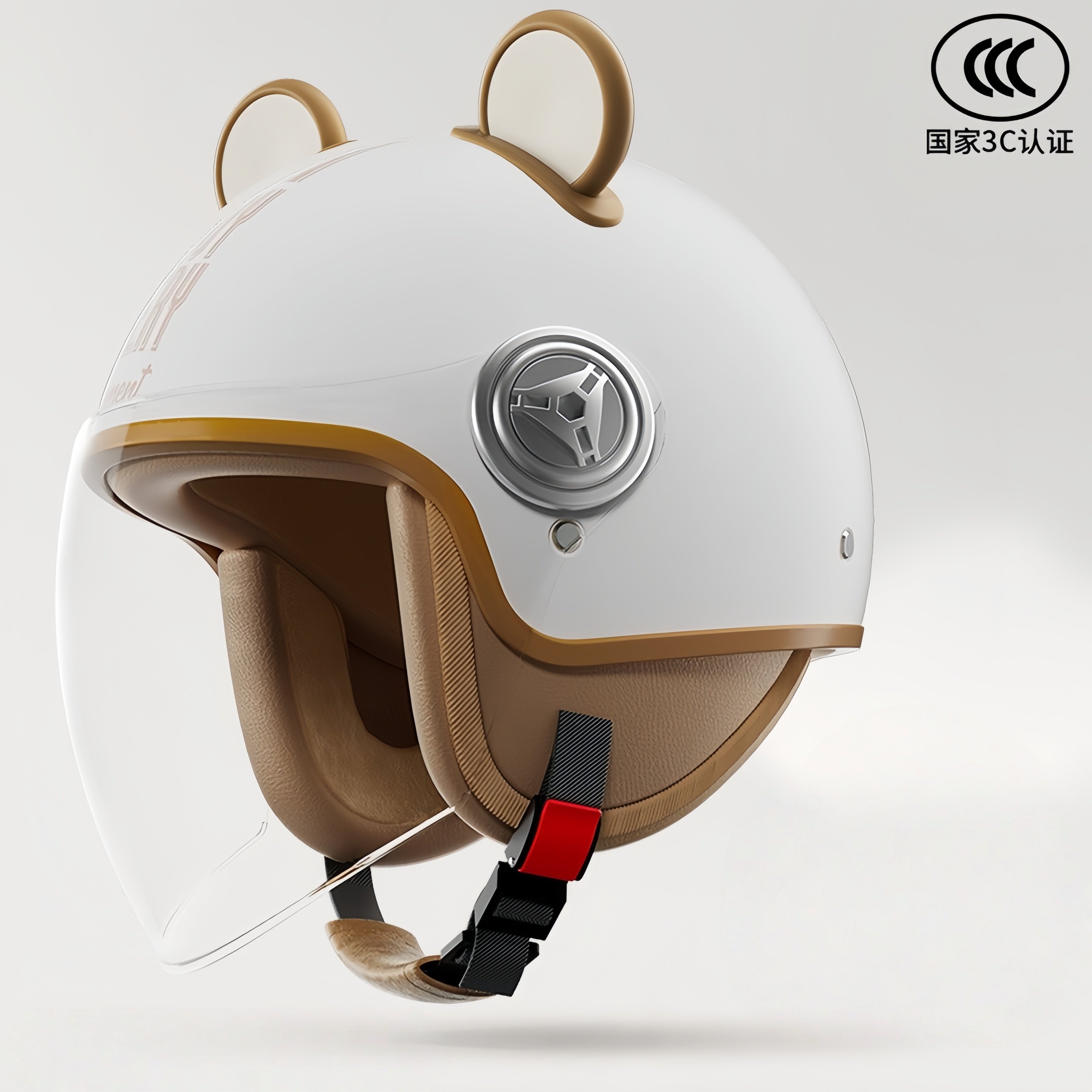 头盔女电动车冬高颜值小头围冬季可爱加厚防雾保暖防风摩托车半盔