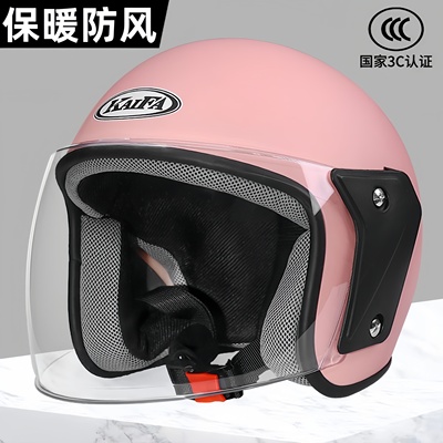 头盔电动车女冬季保暖全盔2025新