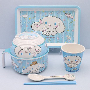 大容量带把手库洛米带盖泡面碗可爱玉桂狗宿舍办公室上班族打饭碗