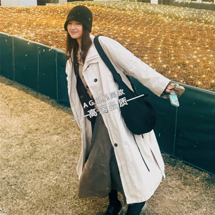 李兰迪2026马年春晚同款风衣外套夹克上衣牛仔裤休闲裤长裤子衣服