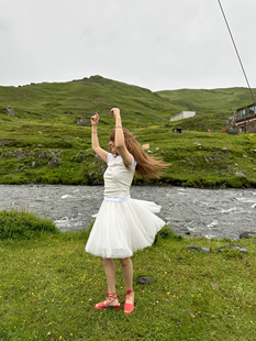 2025夏季新款短款网纱百褶半身裙小个子半裙a字仙女裙