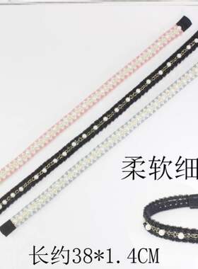 发贴女网红刘海贴片 魔法贴发箍长款2022粘头发贴碎发发帖 刘海