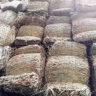 防汛草袋子草垫防滑防洪防寒防冻护坡草包手工稻草编织袋装土抗洪