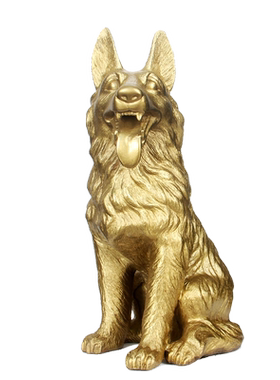 纯铜摆件家居客厅生肖狗工艺品