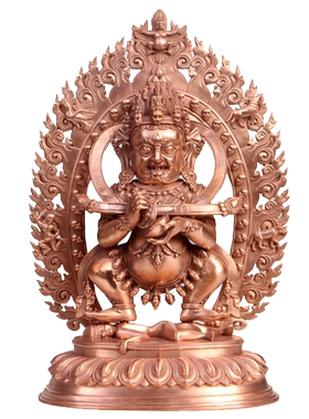 大黑天财神摆件密宗佛像