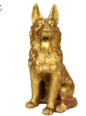 纯铜摆件装饰品生肖狗