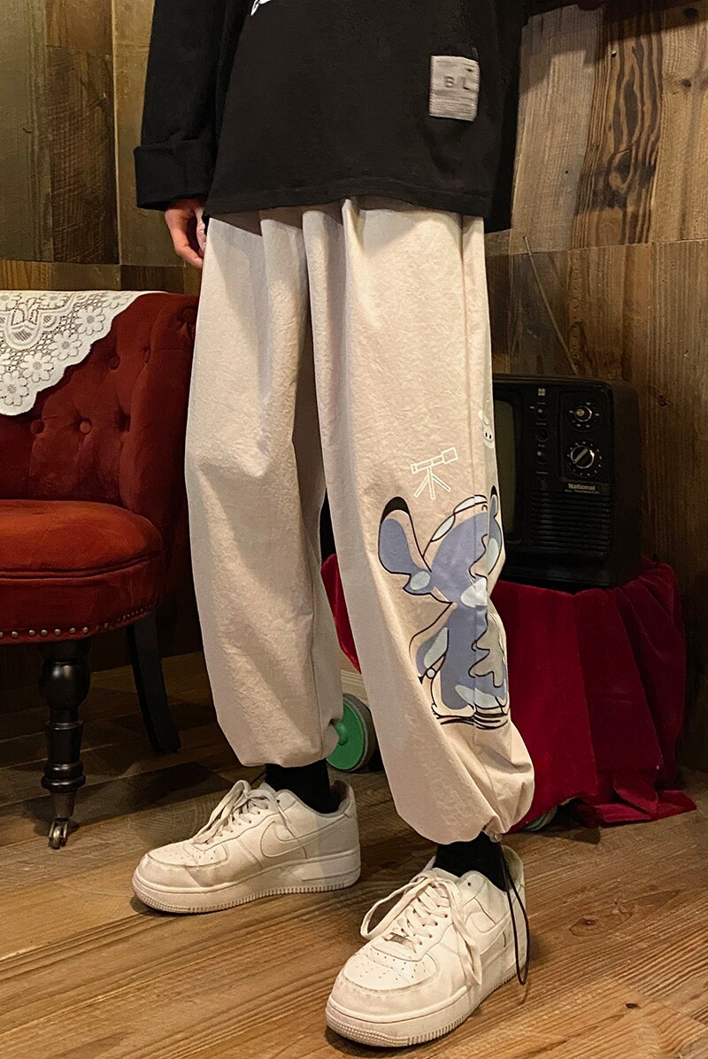 2021运动冰丝休闲裤韩版潮流薄款束脚卫裤男裤九分裤1528P40,男装休闲裤,星座1106-3（原星座1111）